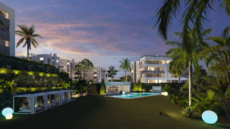 Marbella Est, Appartement dans un nouveau complexe à côté du parcours de golf à l'est de Marbella