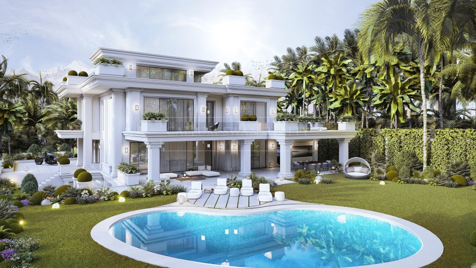 Marbella Golden Mile, Villa a estrenar en Lomas de Marbella Club