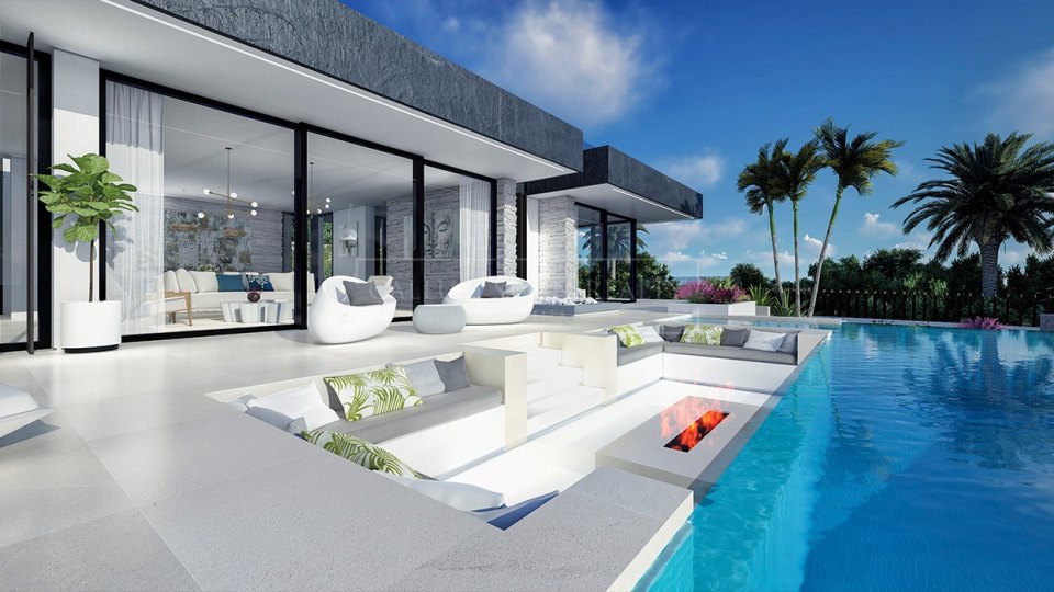 Benahavis, Luxurious modern villa in Benahavis