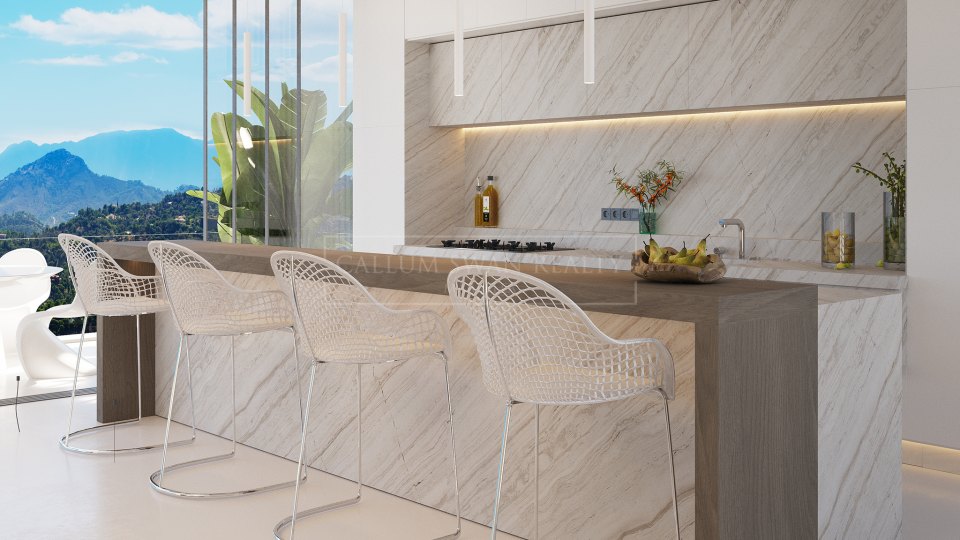 Benahavis, 18 Villas Durables Conçues Individuellement à Vendre