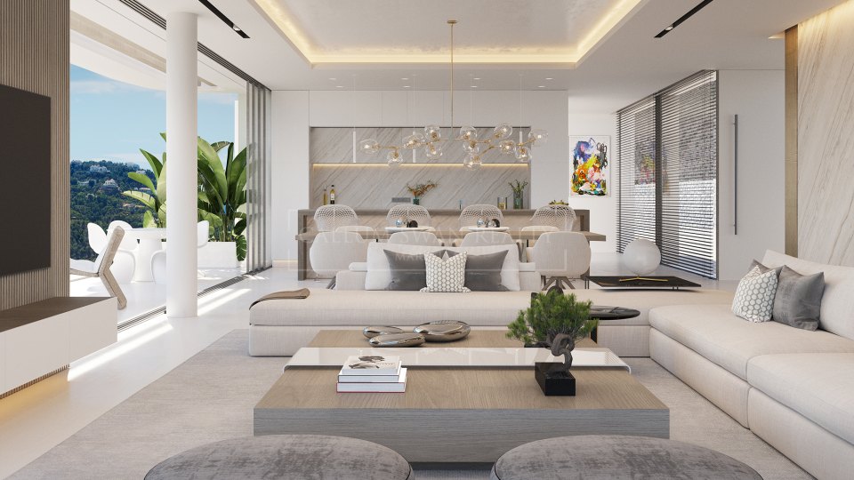 Benahavis, 18 Villas Durables Conçues Individuellement à Vendre