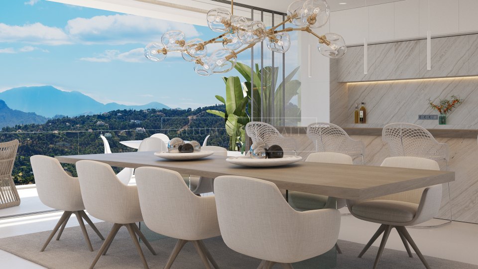 Benahavis, 18 Villas Durables Conçues Individuellement à Vendre