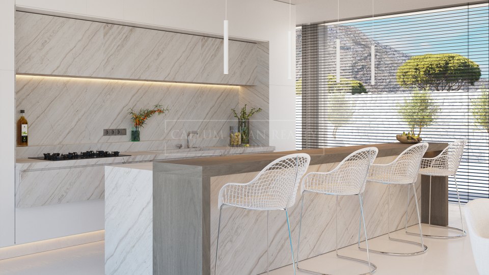 Benahavis, 18 Villas Durables Conçues Individuellement à Vendre