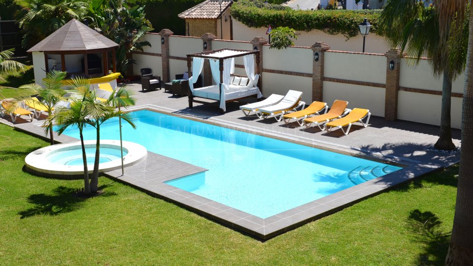 Marbella Golden Mile, Gran Villa de lujo, cerca de la playa en la Milla de Oro, Marbella