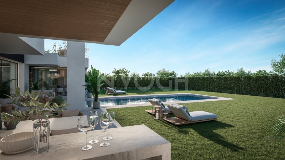 Modern 4 bedroom villa with sea views