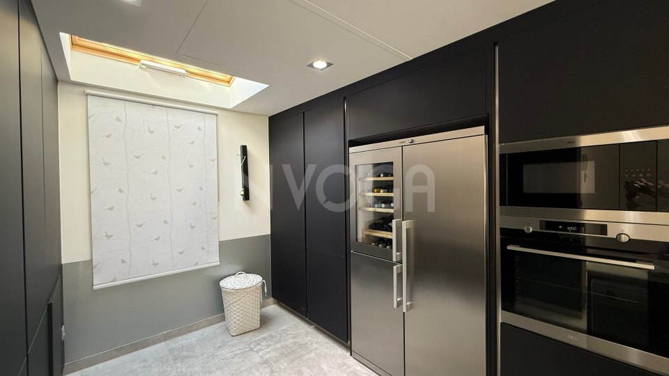 Magnificent front line beach townhouse, located in Bahia de Marbella, Marbella East.