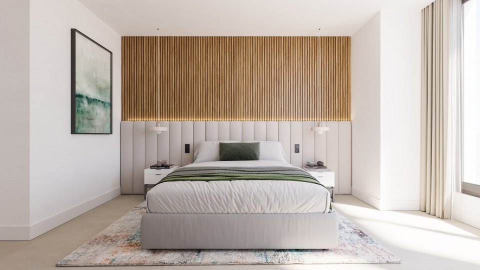 Milabeka, an exclusive boutique development of 10 contemporary residences just 200 metres from the beach in Málaga.