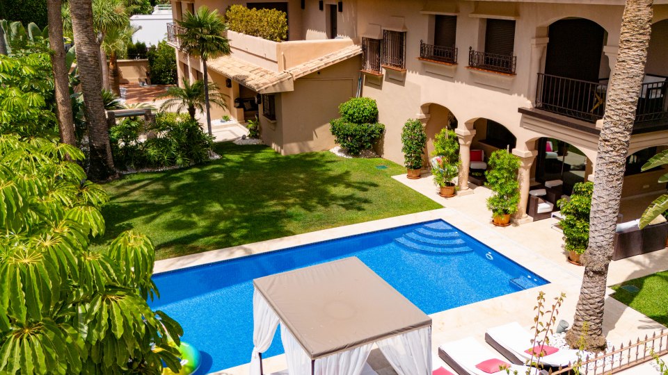Exclusive Andalusian-style Villa in Los Monteros, Steps from the Beach