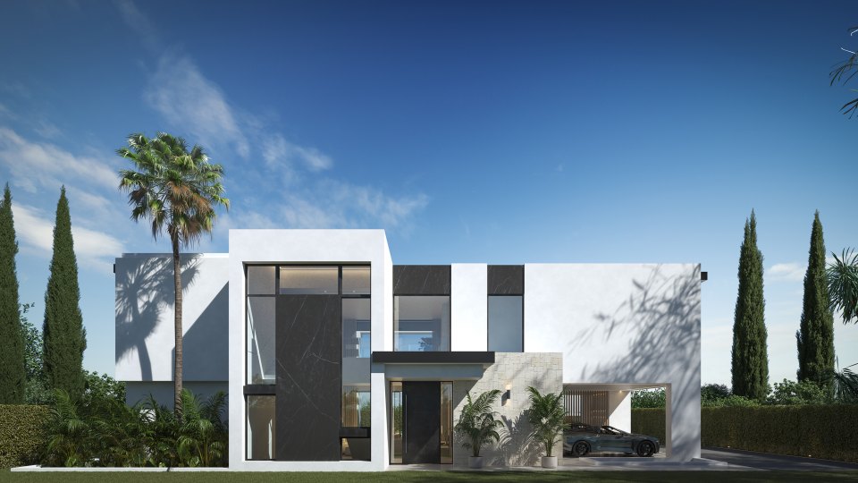 Elegant contemporary 4 bedroom villa in Bel Air, Estepona