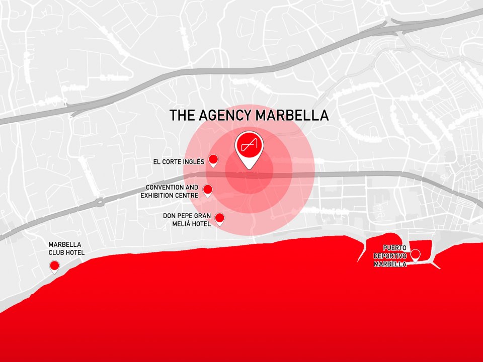 The Agency Marbella location