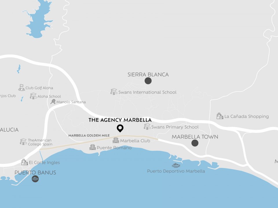 The Agency Marbella Location