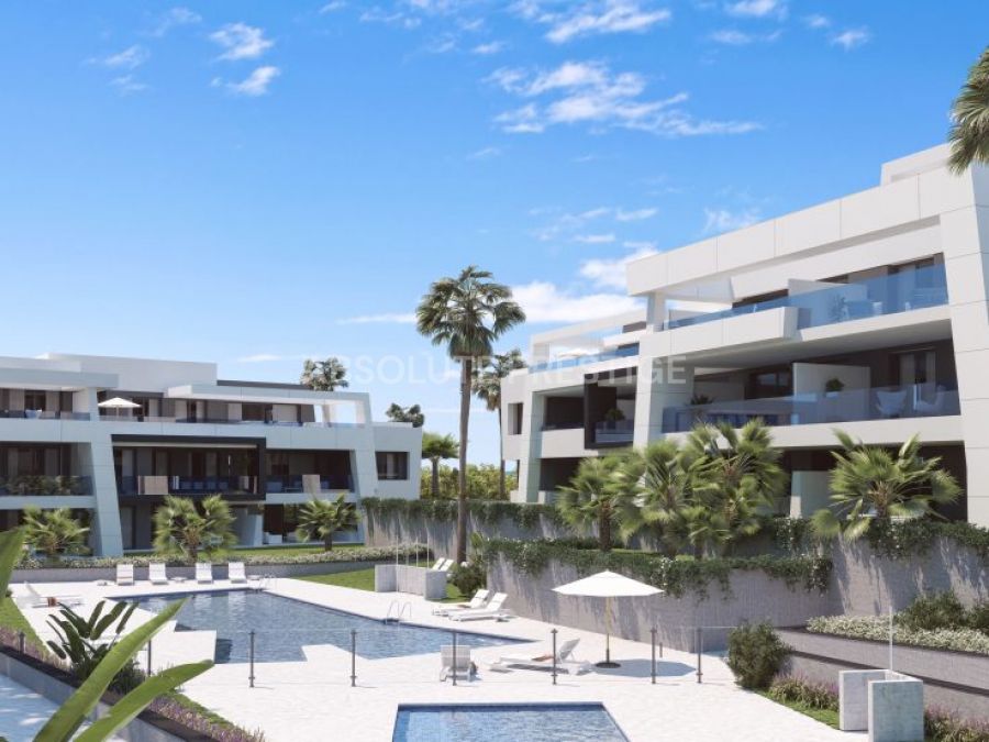 Vanian Gardens, design and sustanibility in these apartments in New Golden Mile, Estepona