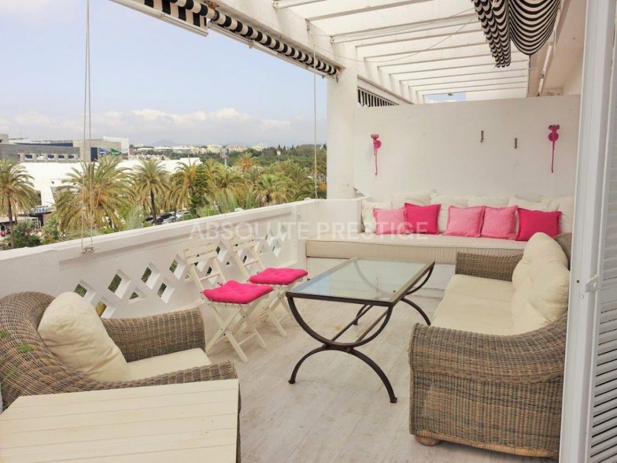 Penthouse for short term rent in Marbella - Puerto Banus