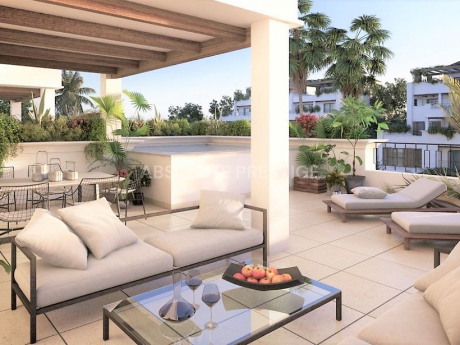 Penthaus zu verkaufen in Marbella Goldene Meile