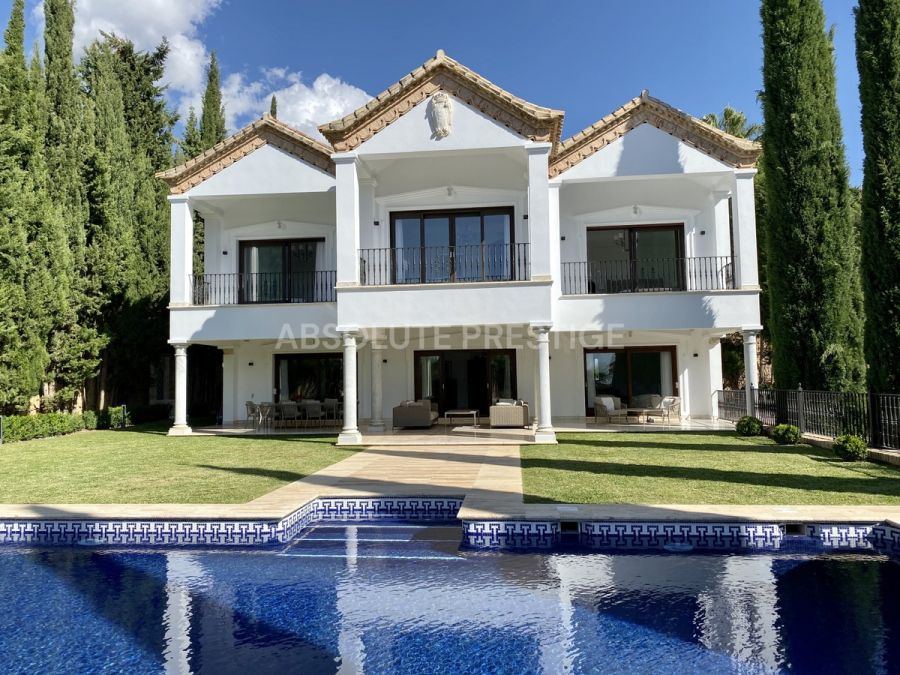 Villa for short term rent in Sierra Blanca, Marbella Golden Mile