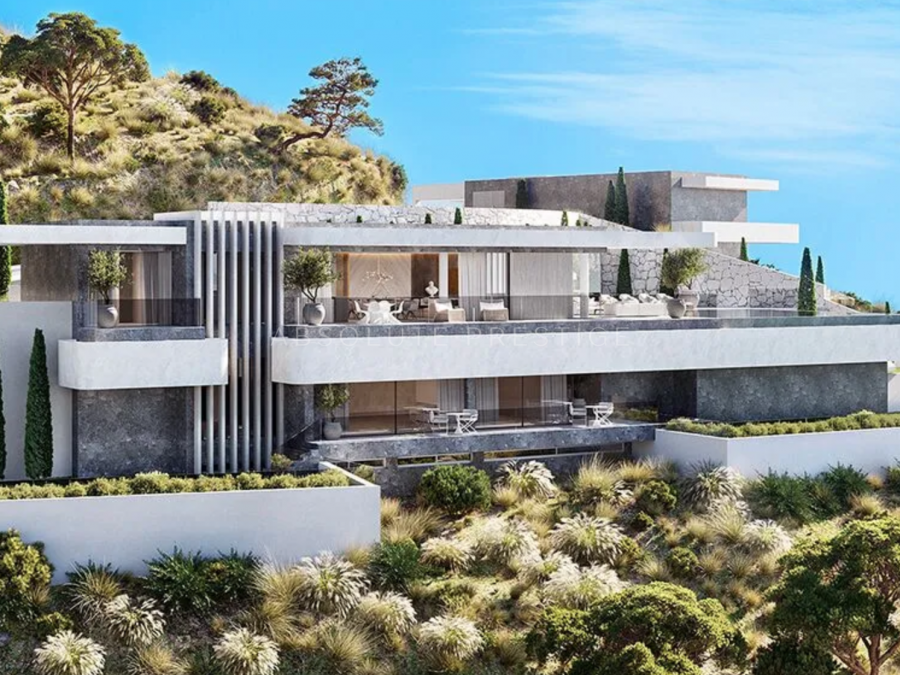 SUSTAINABLE VILLA PROJECT FOR SALE IN REAL DE LA QUINTA, BENAHAVIS