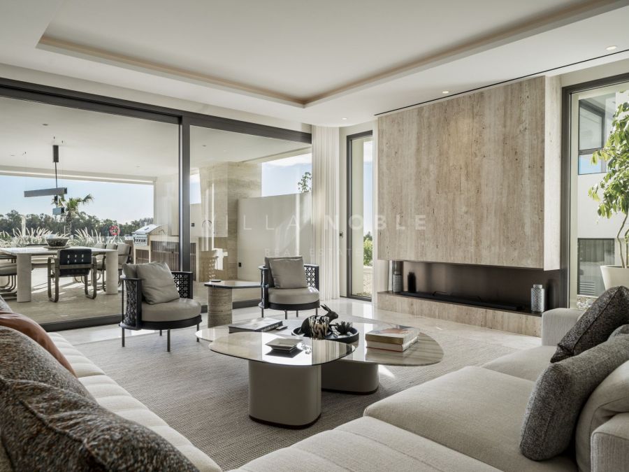 Fendi designed duplex offering a bespoke lifestyle on Marbella's exclusive Golden Mile