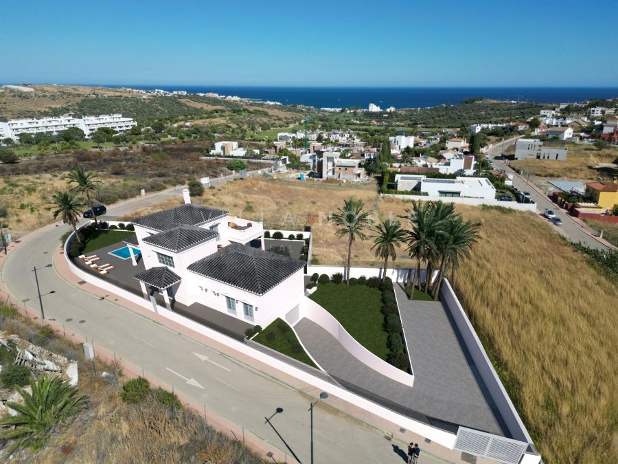 PROYECTO DE VILLA DE OBRA NUEVA LLAVE EN MANO URB. VALLE ROMANO, ESTEPONA ESTE