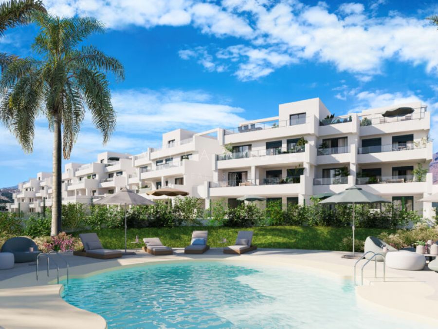 Exclusive 2 and 3 bedroom residential complex located next to Estepona Golf