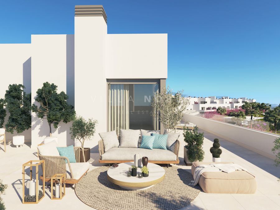 New development of 2, 3 and 4 bedroom apartments, located in the Cancelada area in Estepona