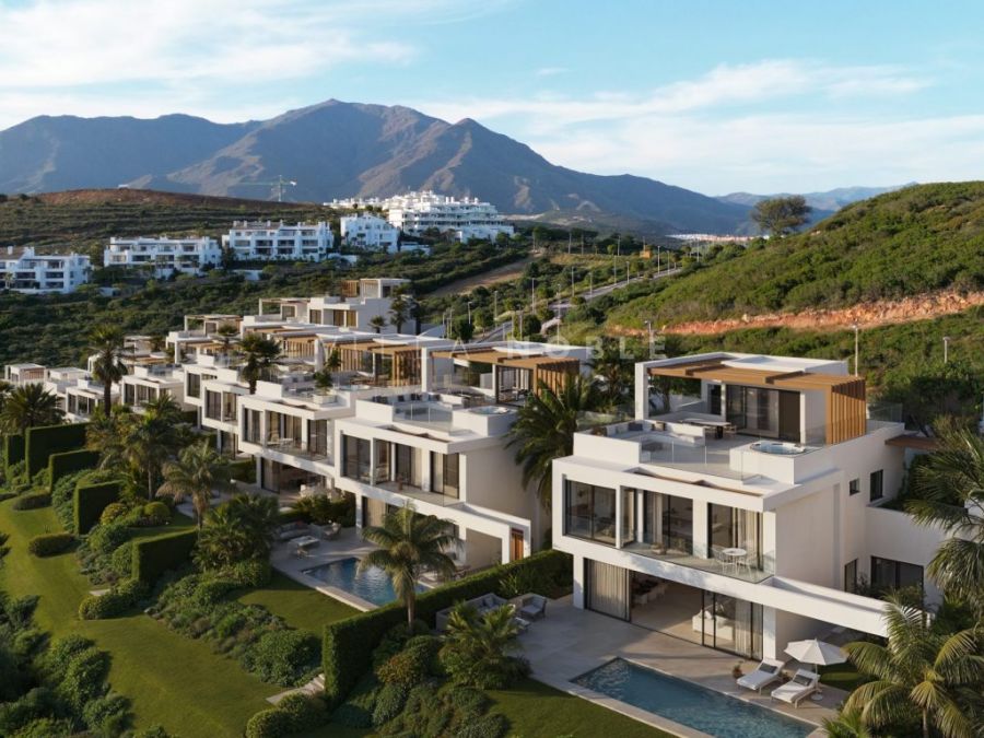 17 villas new development proyect in Casares, Estepona