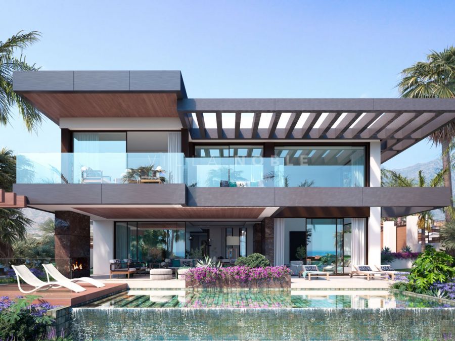 ZEITGENÖSSISCHE LUXUSVILLA MIT PANORAMABLICK IN NUEVA ANDALUCIA, MARBELLA