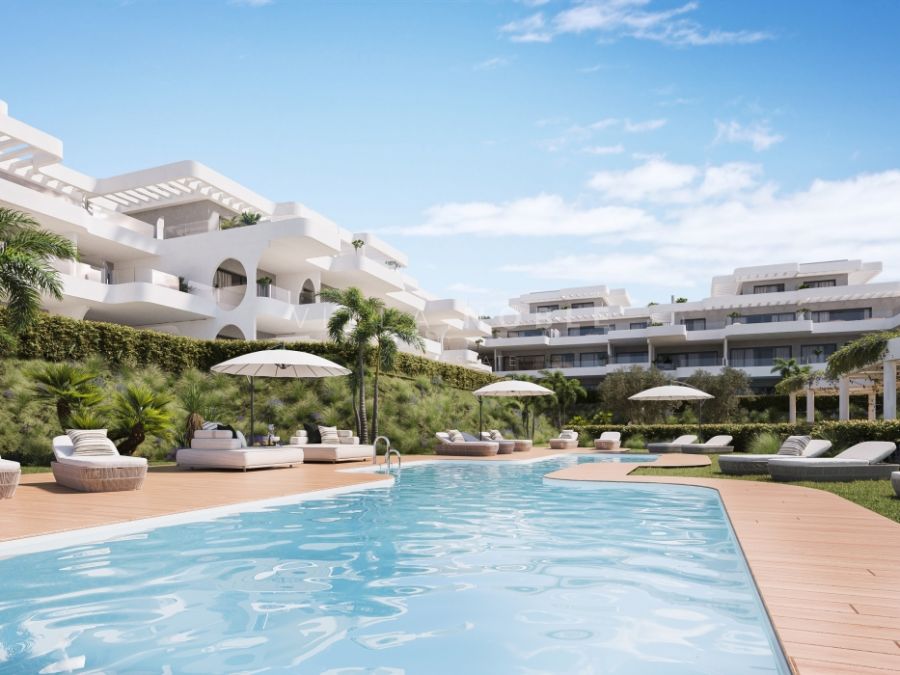 Nuevo proyecto de viviendas a solo 7 minutos a pie del mar en Estepona