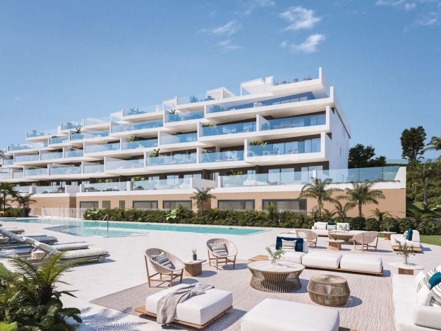 Promoción de 100 apartamentos en una magnífica zona residencial de Manilva