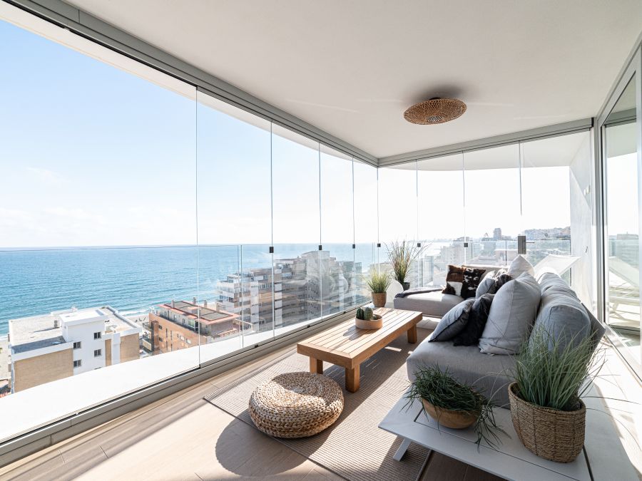 Atemberaubendes Wohnung in zweiter Linie Strand in der Wave Collection Higueron, Fuengirola