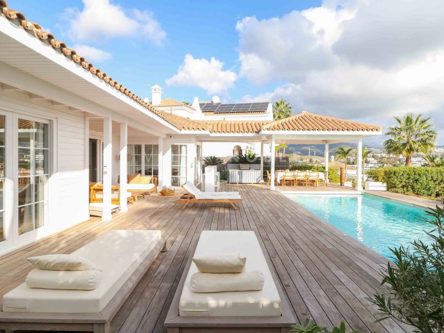 Villa encantadora y única en Nueva Atalaya, Benahavís