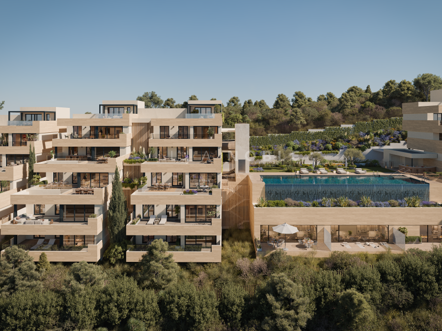 Neues Bauprojekt mit Premium-Wohnungen in Los Altos de Los Monteros, Marbella