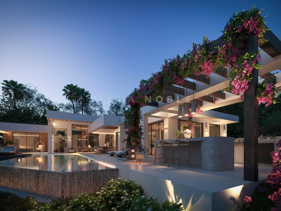 IM BAU! ELEGANTE VILLA IM MODERNEN STIL IN NUEVA ANDALUCIA, MARBELLA