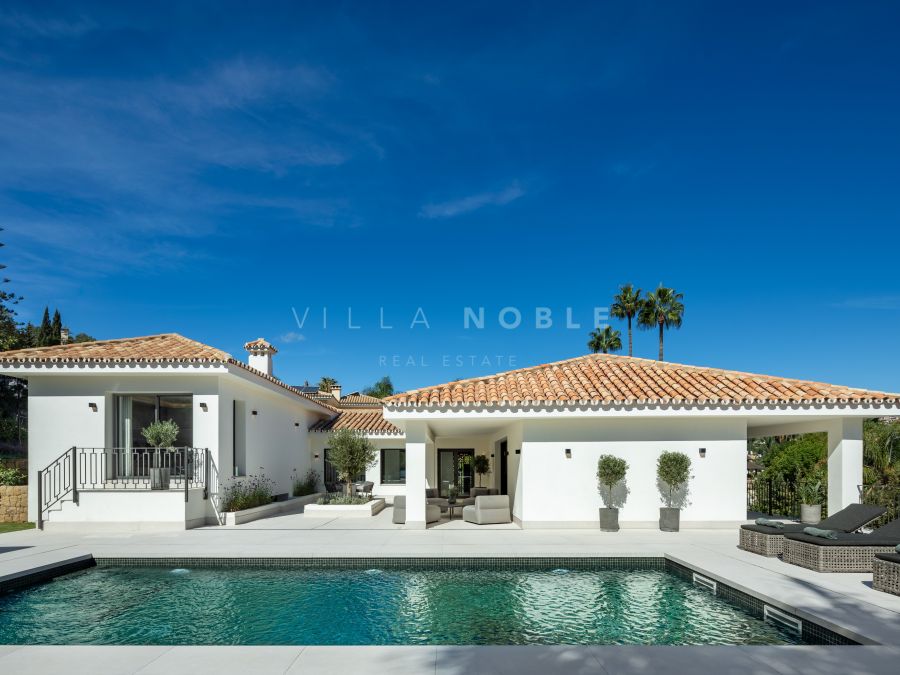 Bezaubernde Villa im prestigeträchtigen Nueva Andalucia Las Brisas, Marbella