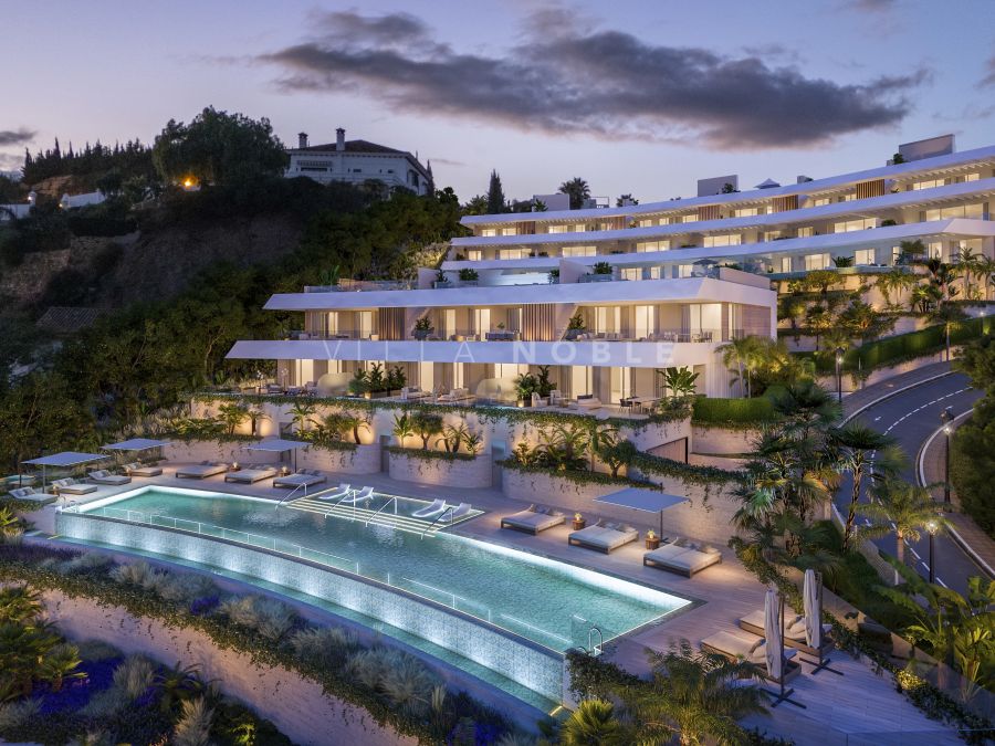 Solenne Benahavís: apartamento de obra nueva de 2 dormitorios con terraza y trastero vinculado