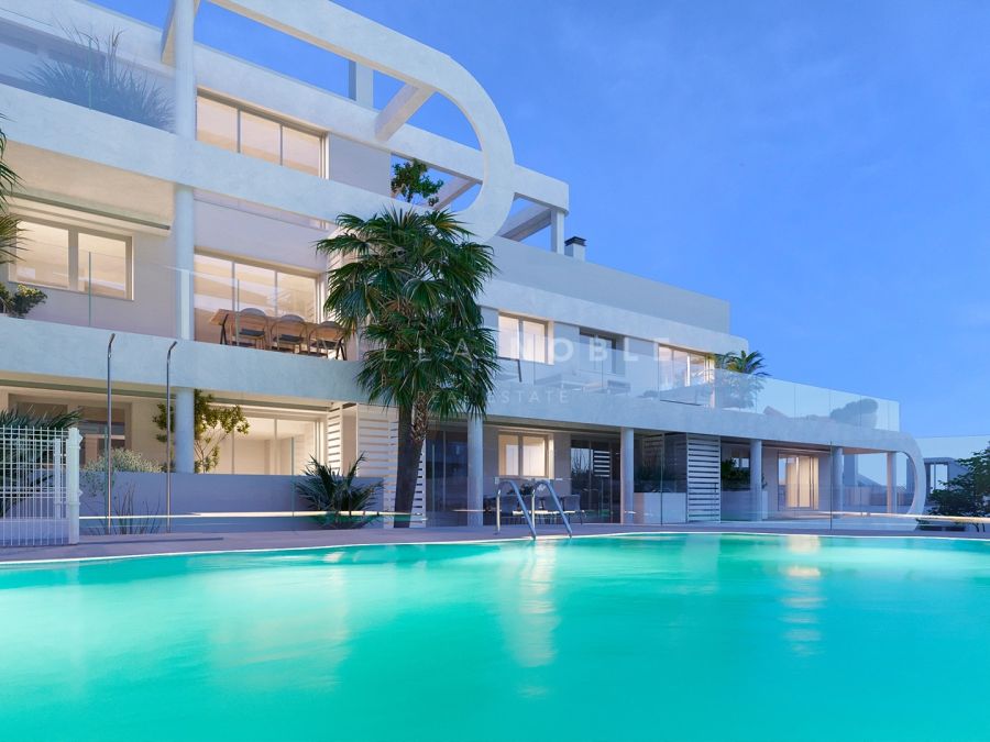 Anna de Estepona: apartamento de obra nueva de 2 dormitorios con piscina