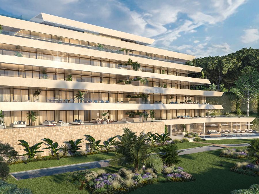 Biubay Estepona: apartamento de obra nueva con 4 dormitorios y amplias terrazas frente al mar
