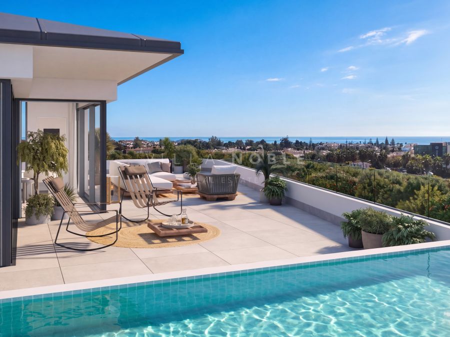 Apartamento de obra nueva de 3 dormitorios con piscina en Marbella West | The Grove