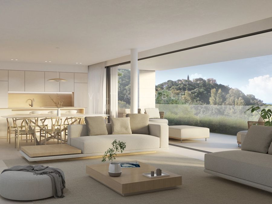 Sira Homes Marbella: 3-bedroom new-build apartment with rooftop pool and solarium