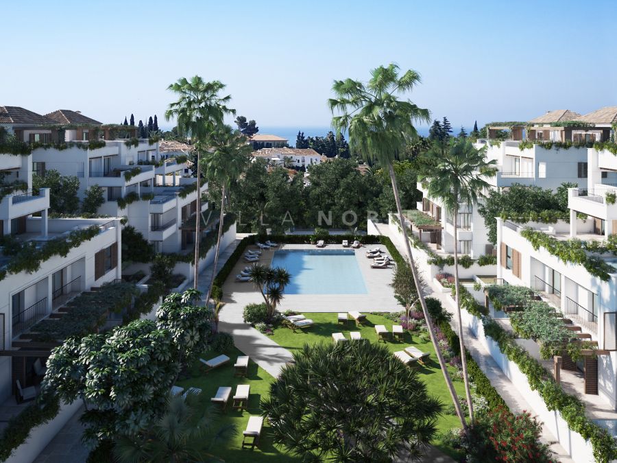 Luxury complex at the Golden Mile Marbella