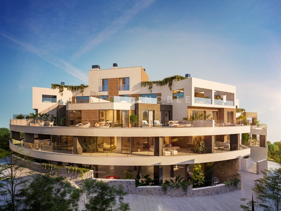 New development with contemporary design in Los Altos de Los Monteros