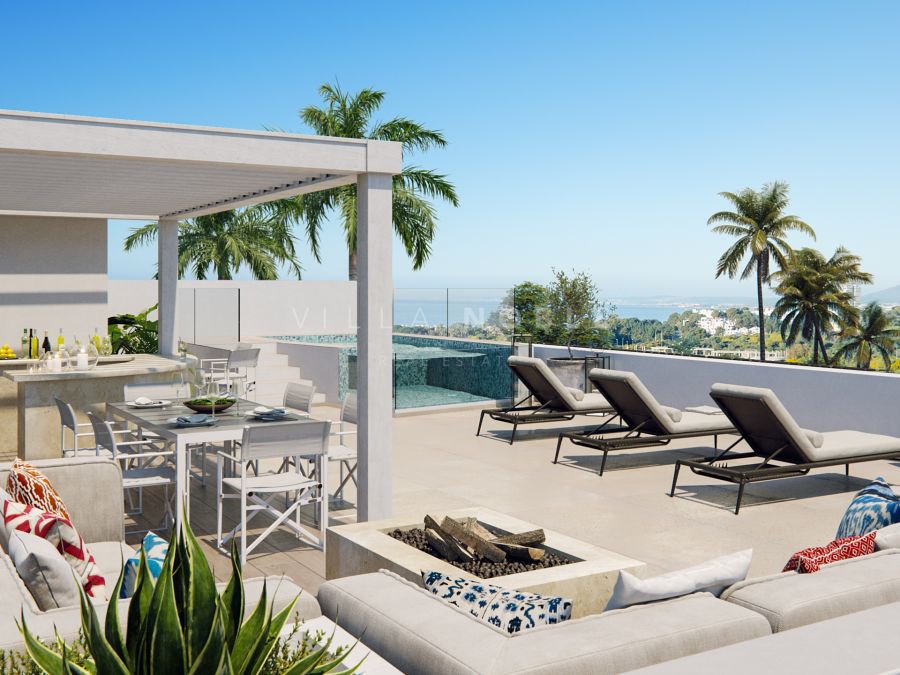 Unbeatable opportunity a view minutes from Marbella; Residents can enjoy 5 star on-site facilities, co-working space and 24 hour security/concierge services