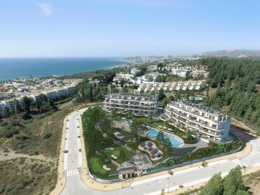 New Off Plan Project with sea view in Mijas Costa within walking distance of the beach