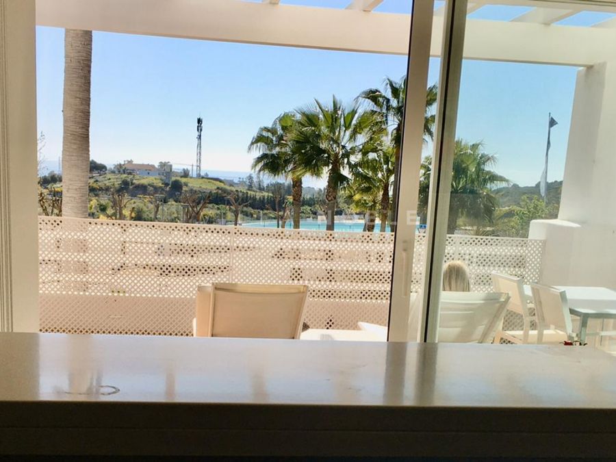 Complete furnished apartment with views to the lagoon at Alcazaba Lagoons, Casares