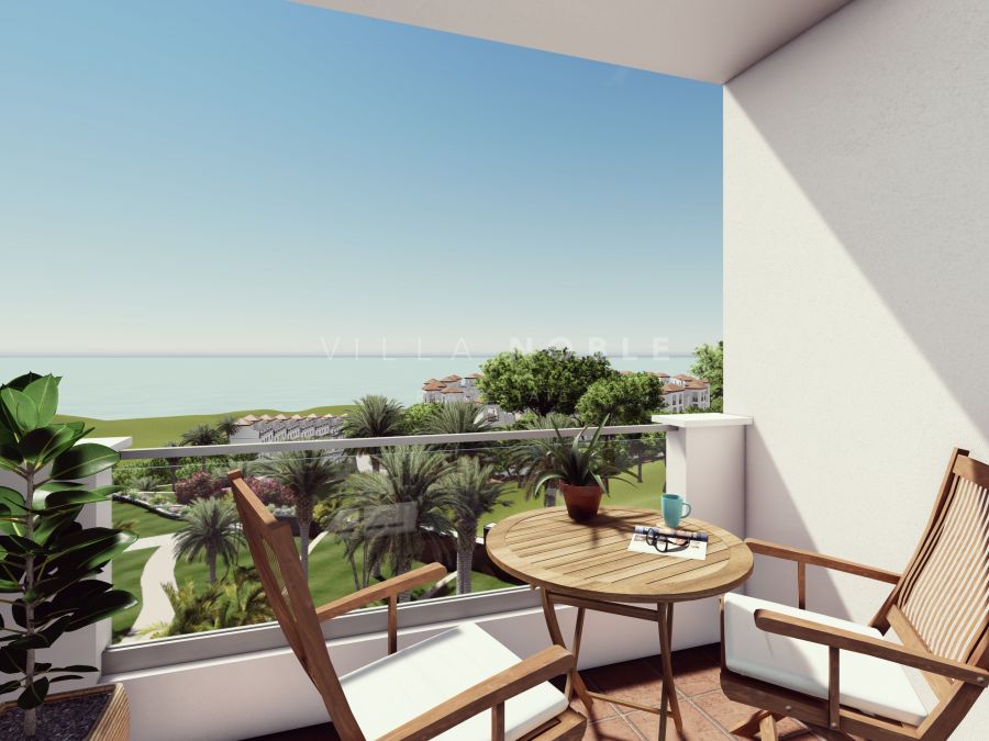 Private residential complex of properties of different types located at Manilva