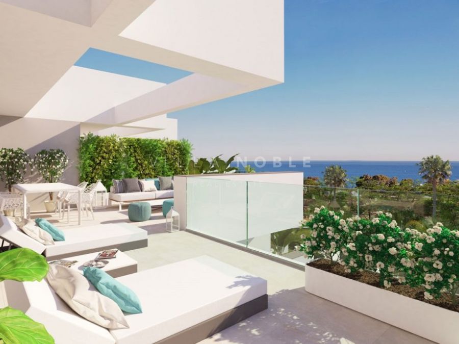 Stunning contemporary development overlooking the Mediterranean Sea in Manilva