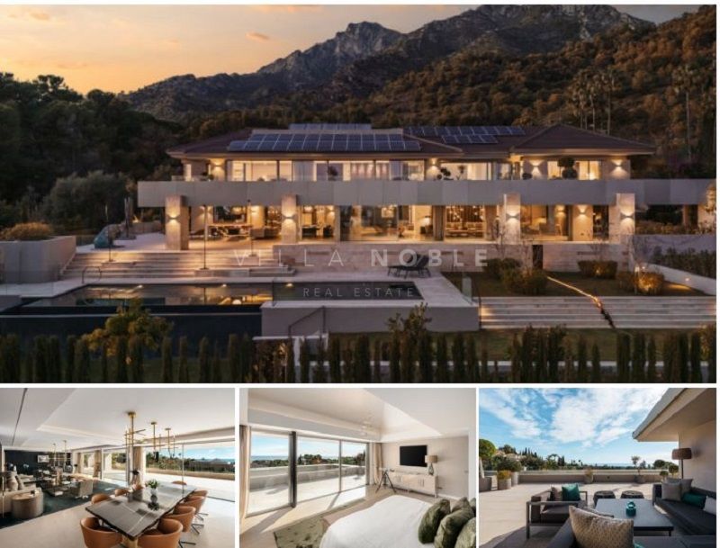 TORO JABONERO - Modern house and stunning panoramic sea views, Cascada de Camojan, Marbella Golden Mile