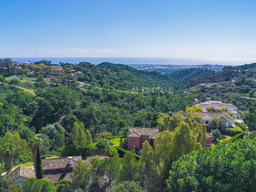 Opulent villa with sea views in La Zagaleta