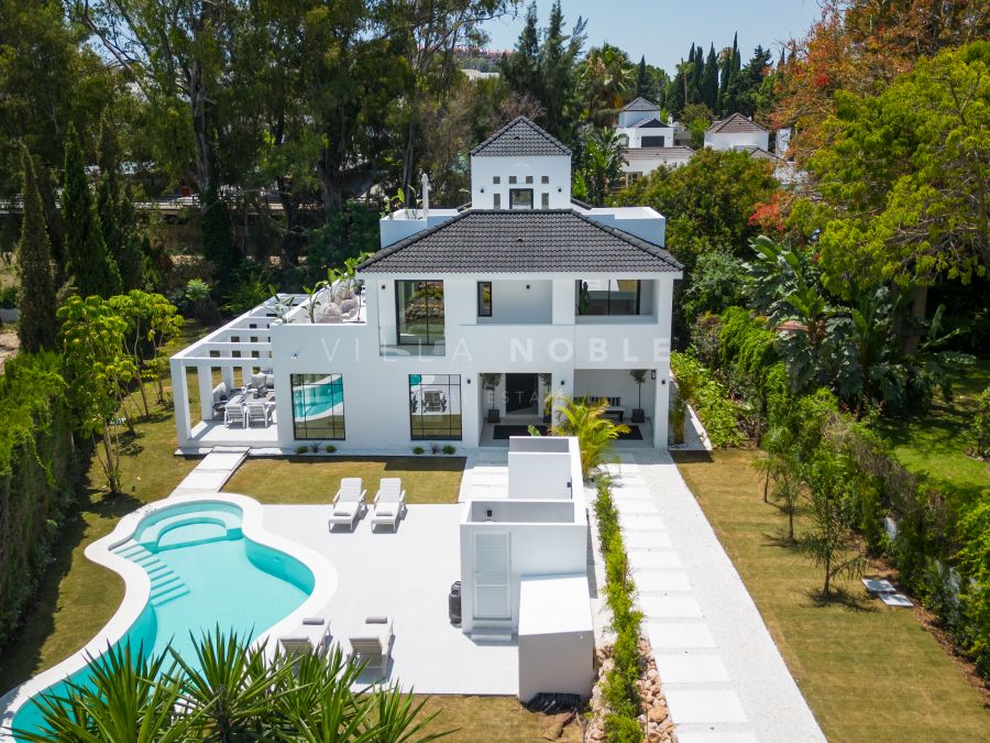 Wunderschöne Villa mit 5 Schlafzimmern im Golftal mit atemberaubendem Blick auf La Concha