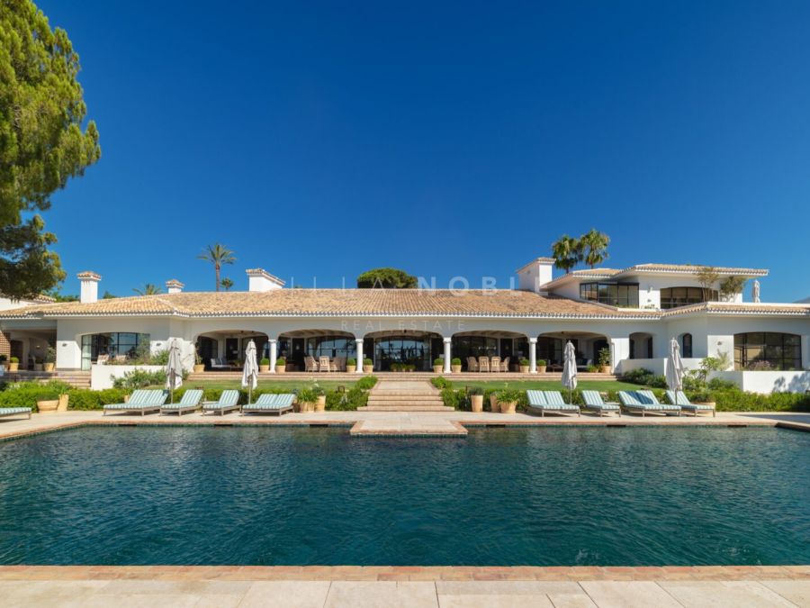 Beeindruckende Villa mit Panoramablick in Sierra Blanca, Marbella