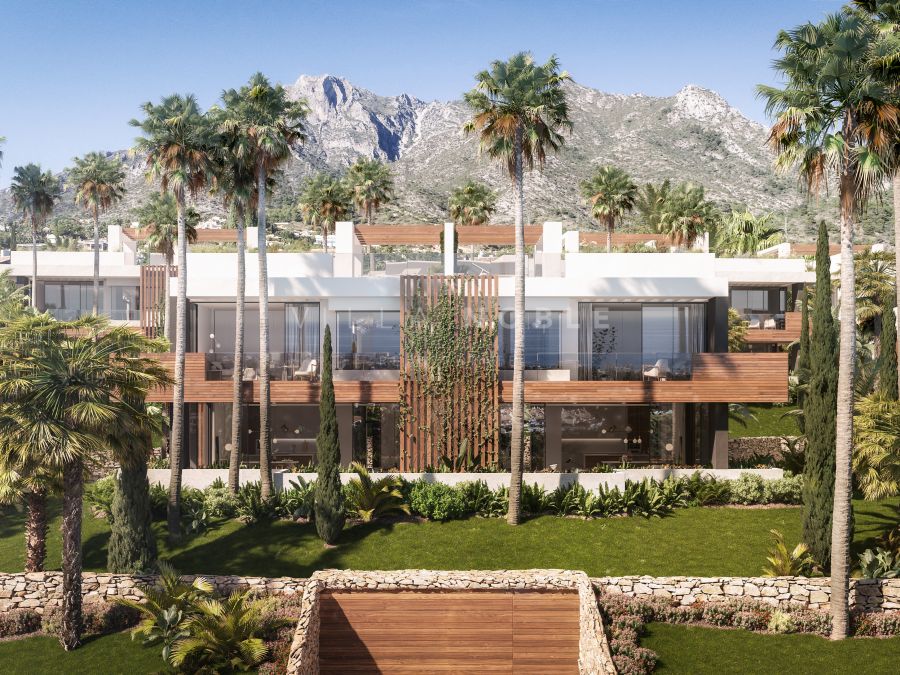 Exklusives Wohnprojekt von 22 Luxusvillen in der Urbanisation Sierra Blanca, Marbella